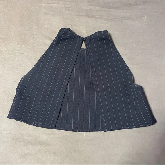 American Apparel Striped Lulu Crop Top - Picture 3 of 5